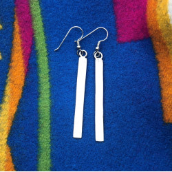 Sterling Silver Icicle Earrings