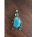 Smokey Bisbee & Sterling Silver Raindrop Blossom Pendant Necklace