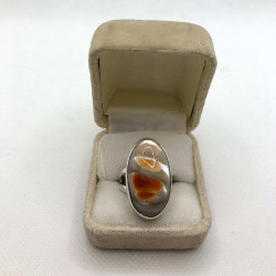 Abalone & Sterling Silver Ring