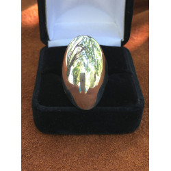 Dome Sterling Silver Ring